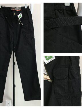 NWT 5.11 TACTICAL Black Taclite Kneepad Ready Teflon Protection Adj Waist Pant